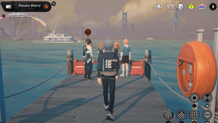 Go to the Pier and Chat