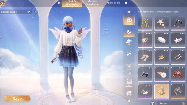 Infinity Nikki Twinkling Refractions Hair Accessory