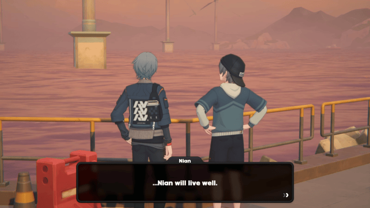 Check up on Nian at the Pier