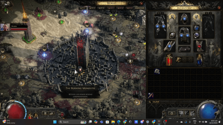 Traverse Burning Monolith