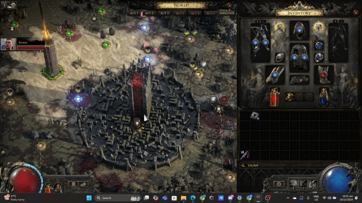 The Pinnacle of Flame Map View