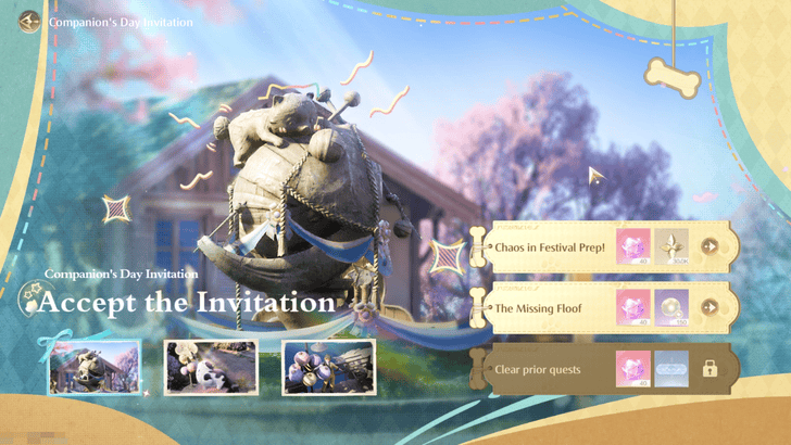 Infinity Nikki Chaos in Festival Prep Quest Unlock.png