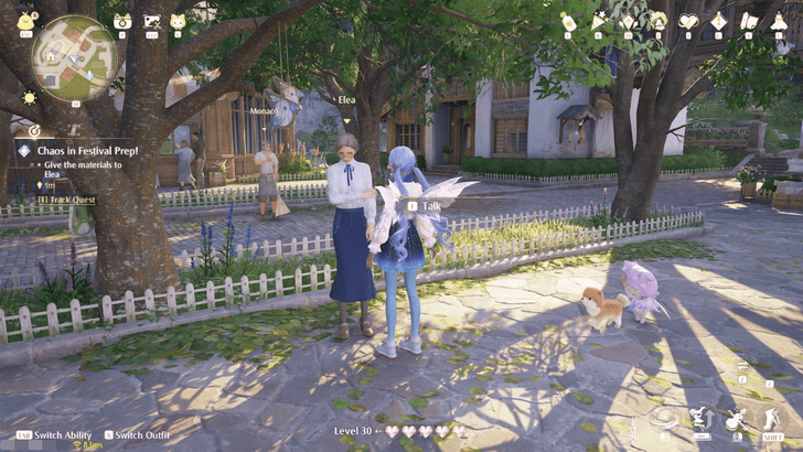 Infinity Nikki Give the Materials to Elea