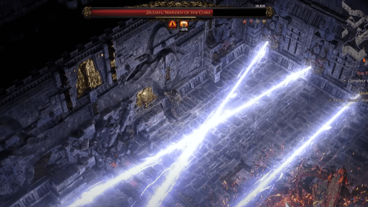 Zicoatl Laser Attack