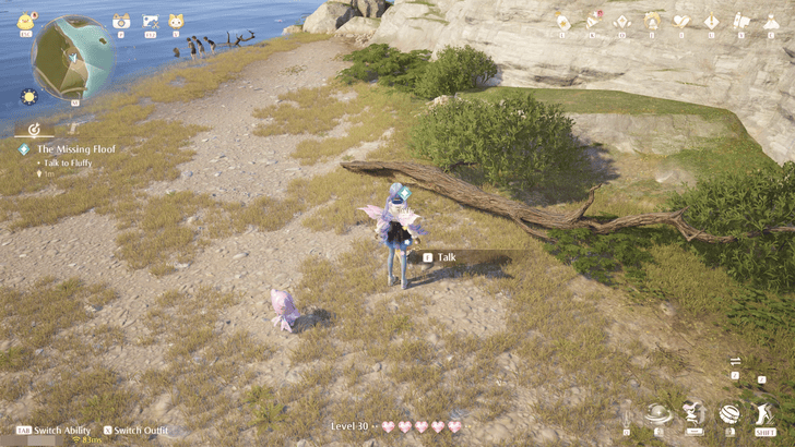 Infinity Nikki Talk to Fluffy