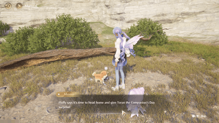 Infinity Nikki Give the Pearl Wings to Fluffy