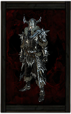 Path of Exile 2 (PoE 2) - Snowcaller Armour Pack