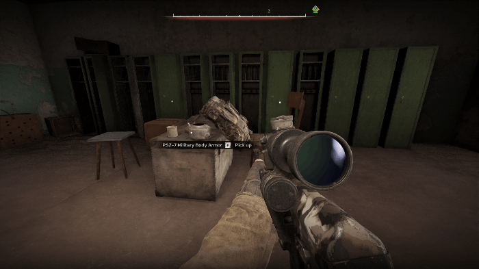 PSZ-7 Military Body Armor Location