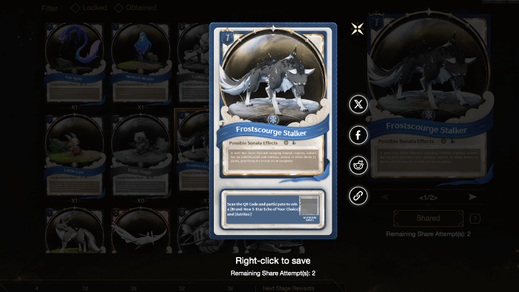 Sharing Cards Rinascita Echo Fiesta