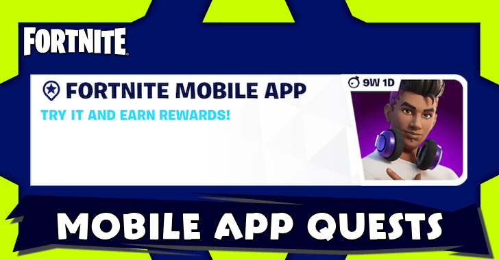 Fortnite Mobile App Quests