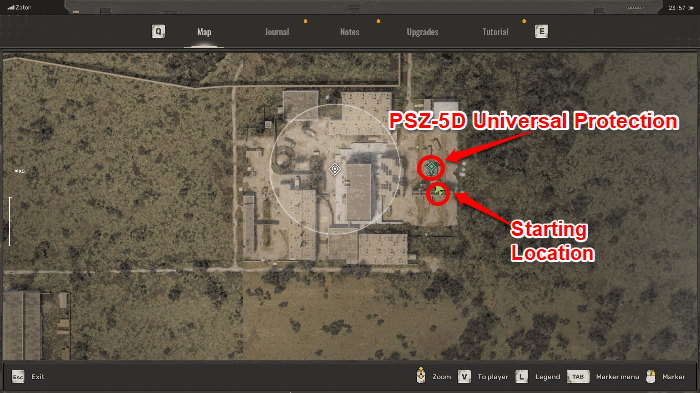 PSZ-5D Universal Protection Location