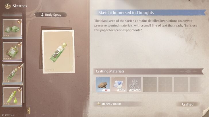 Immersed in Thoughts