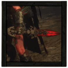 Path of Exile 2 (PoE 2) - Royal Sacrificial Dagger Skin