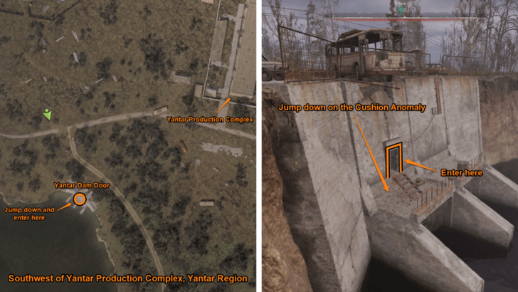 Yantar Dam Door, Yantar Region