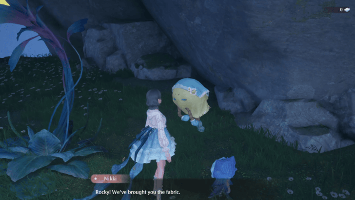 Infintiy Nikki Give the Cloth to Rocky