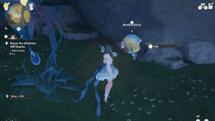 Infinity Nikki Talk to Rocky