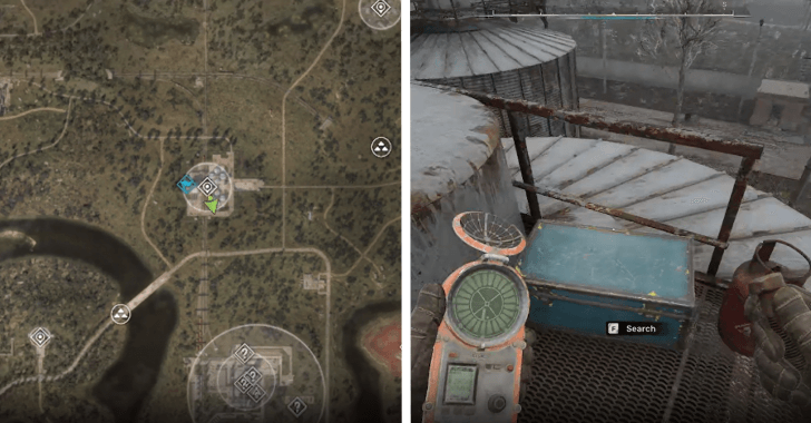 M860 Cracker Magazine Feed blueprint location in Chemical Plant