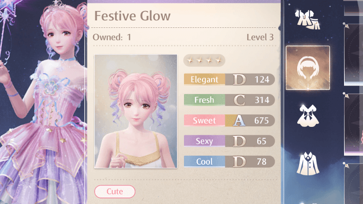 Infinity Nikki Clothing Stats