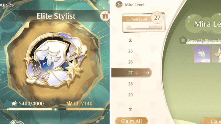 Leveling Up in Infinity Nikki