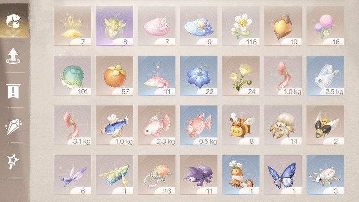 Infinity Nikki Crafting Materials