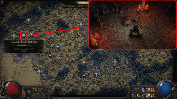 Path of Exile 2 - Blackjaw, the Remnant Location