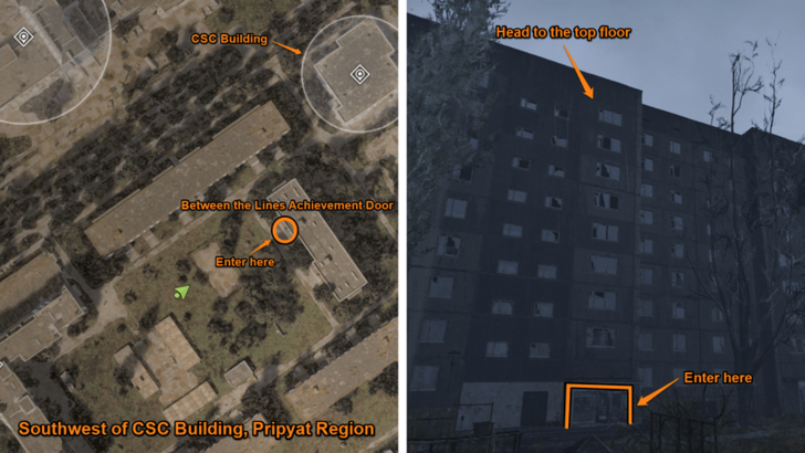 Between the Lines Achievement Door