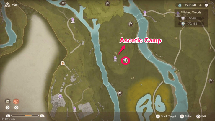 Trap Shark Wishing Woods Map Location