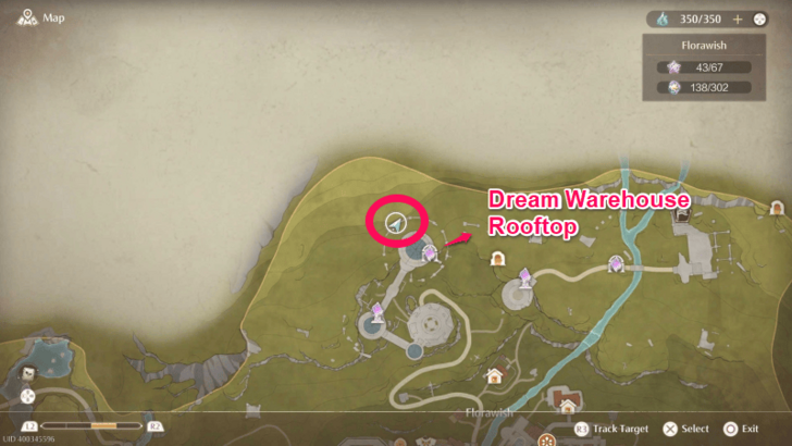 Greedy Pouch Florawish Map Location