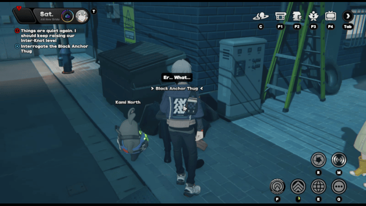 Interrogate the Thug With Kami North