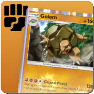 Pokemon TCG Pocket - Golem & Brock Deck (Mythical Island)