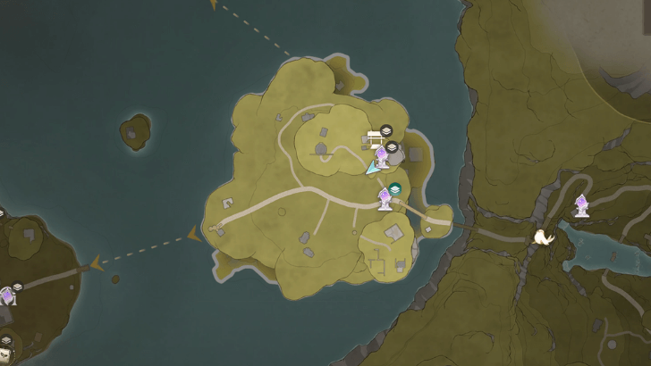 Tree Shade Chest Location