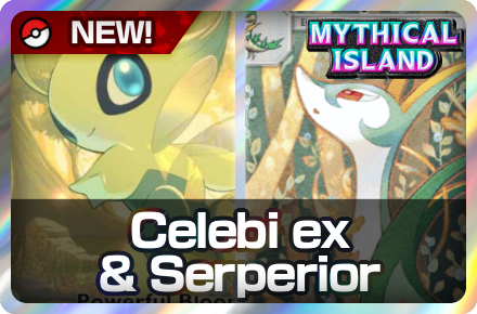 Celebi ex and Serperior Icon