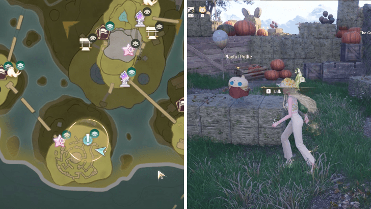 Infinity Nikki Forced Perspective: Happy Bear Quest Location