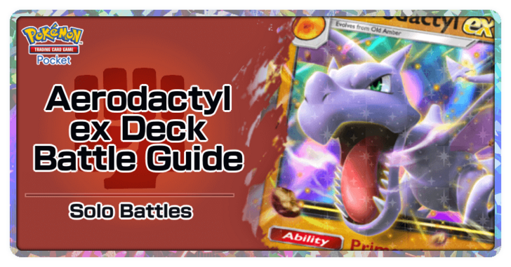 Pokemon TGC Pocket - Aerodactyl ex Deck (Mythical Island) Deck Build and How to Play