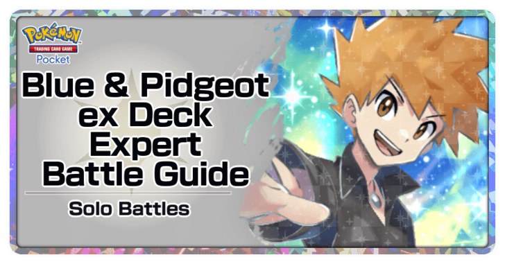 Pokemon TGC Pocket - Blue & Pidgeot ex Deck (Mythical Island) Deck Build and How to Play