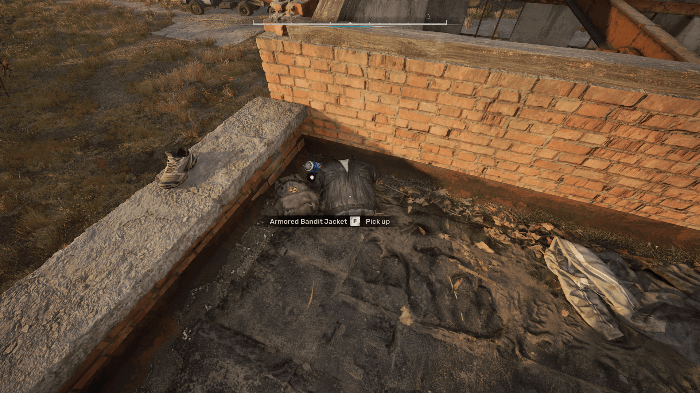 Armored Bandit Jacket Location