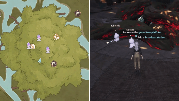 Infinity Nikki Major Treetop Renovation! Quest Location