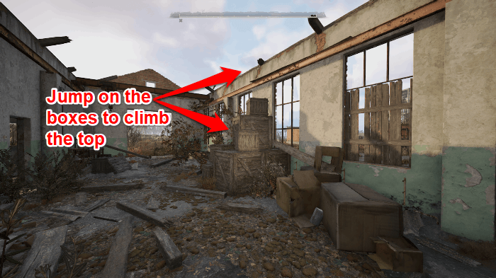 Armored Bandit Jacket Location Step 1