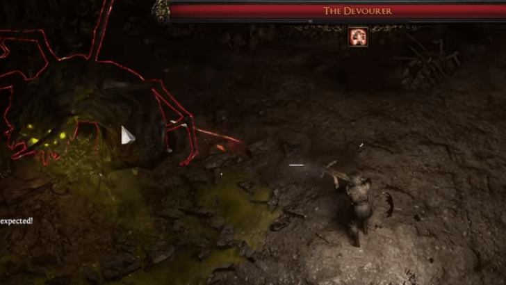 The Devourer Vomit Attack