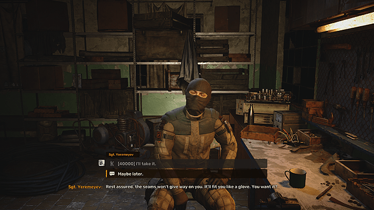 SSP-99 Ecologist Sgt. Yeremeyev