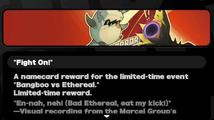 Get New Namecard and Title