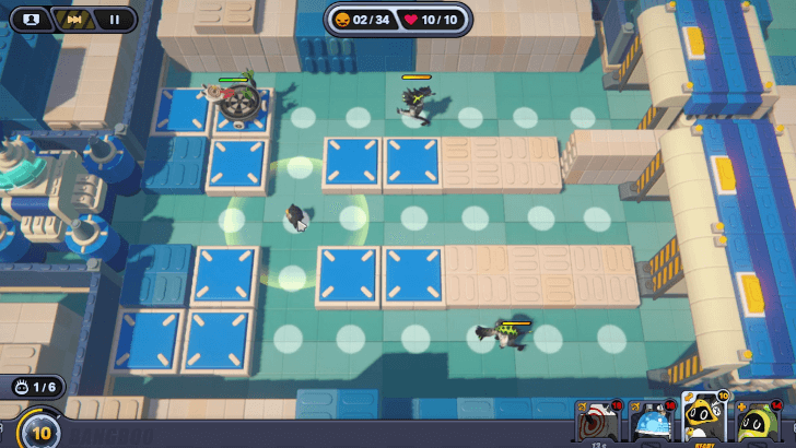 Place a Penguinboo on the crossroads