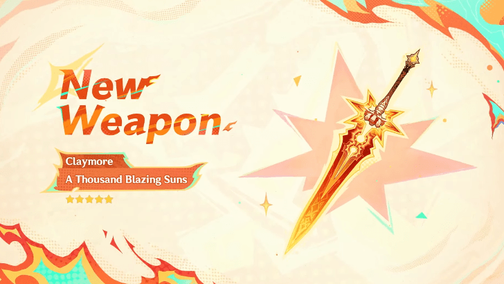 Genshin - A Thousand Blazing Suns Claymore.png