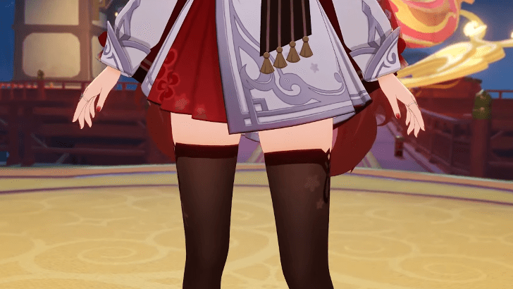 Genshin - Hu Tao Skin - Cherries Snow-Laden - Preview 3