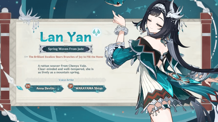 Genshin - Lan Yan Info.png