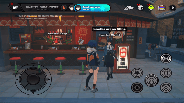 Trust Increase With Miyabi