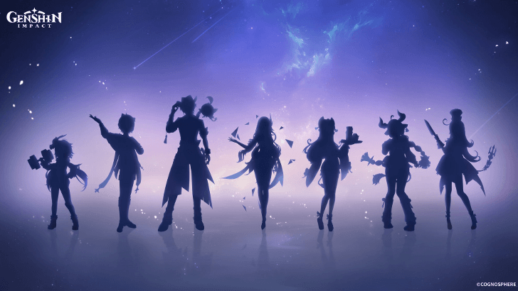 Genshin - Silhouette Character Previews for Version 5.4 Onwards