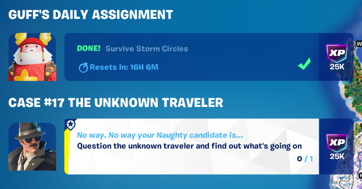 Wintervestigation XP Rewards