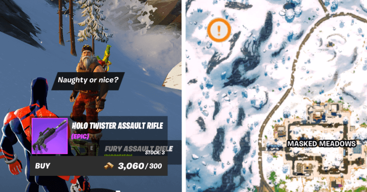 Fortnite -  Sgt. Winter Character Location