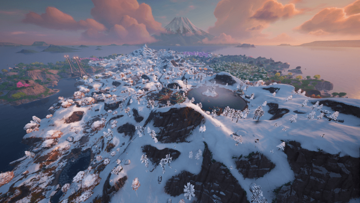 Snowy Map View